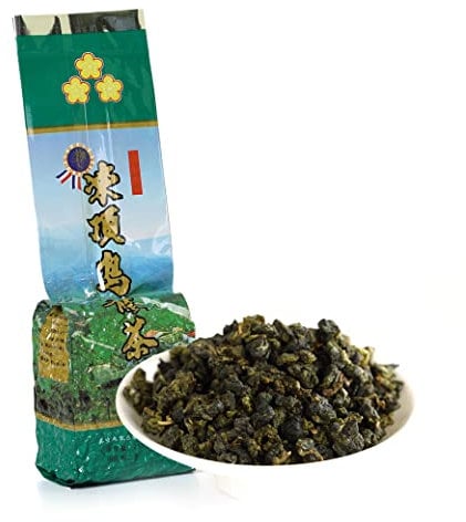 GOARTEA Taiwan Oolong Tea Loose Leaf 250g / 8.8oz Premium Grade Taiwan Tea Dong Ding Oolong Tea Tung Ting Oolong Tea Green Oolong Tea High Mountain Dongding Oolong Tea