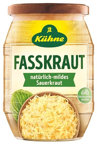 Kühne Fasskraut natürlich-mildes Sauerkraut, 720ml