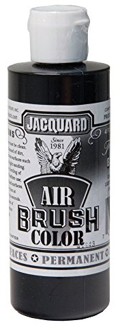 Jacquard Airbrush Color 4Oz Transparent Black