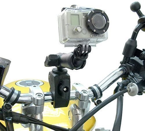 Tough-Claw Handlebar Mount with Standard Double Socket Arm for GoPro Hero Camera (sku 30610)
