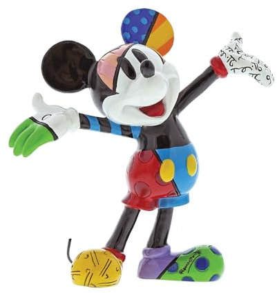 Disney Britto Collection Mickey Mouse Mini Figurine, Bunt