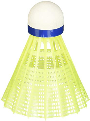 YONEX Mavis 300 Medium Nylon Federbälle 1/2doz, Yellow - Medium Speed