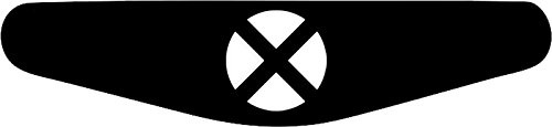 Decus-Shop Play Station PS4 Lightbar Sticker Aufkleber X-Men (schwarz)