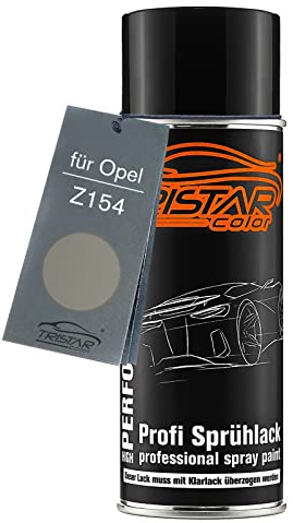 TRISTARcolor Autolack Spraydose für Opel Z154 Tungsten Metallic | Basislack, Sprühdose 400ml