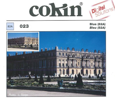 Cokin P023 Blaufilter (82A) Größe P