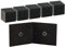 PEARL CD Hüllen: Doppel CD Slim Soft Boxen im 50er-Set, 7 mm, schwarz (DVD Hülle, Jewelcase, Aufbewahrung)