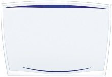 Cep Schreibunterlage Ice Blue - 65 x 45 cm, blau-transparent