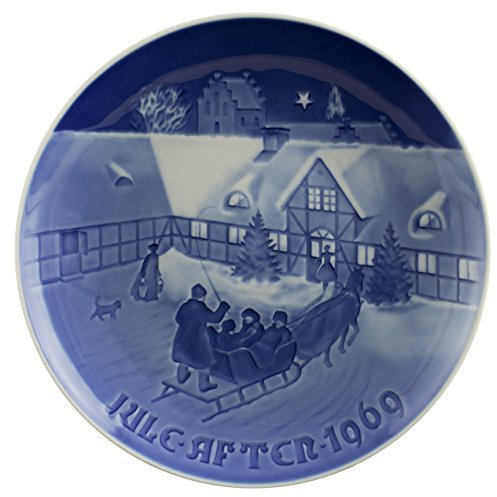 BING&GRONDAHL PIATTO DI NATALE 1969 ORIGINALE PORCELLANA PRIMA SCELTA
