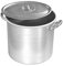 Home Pentola per Pomodoro, Alluminio, Argento, 34 Litri
