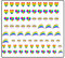 Love is in the Air Romantic Collection (# Rainbow Heart Nail Art Decals #)