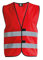 Funktionsweste - Kinder KWR100S, rot, S