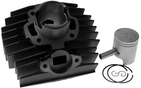2EXTREME Zylinder Kit mit Kolben Standard 40 mm kompatibel mit Honda Camino | Ersatzzylinder aus Grauguss, 50 ccm, Kolbenbolzen 10 mm; Zylinderkopf nicht enthalten, vorhandener Kopf weiter verwendbar