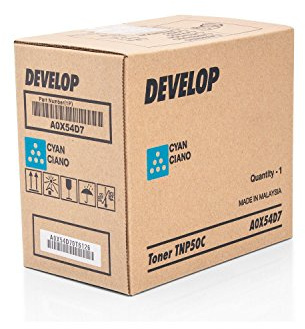 Develop A0 X 54D7 5000páginas Toner cyan Tonerkassette für Laserdrucker (Cyan, Develop, Develop Ineo + 3100P)