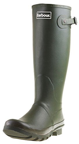 Barbour Uomo Stivali Di Wellington Di Beda, Olive, 43 EU