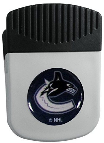Siskiyou NHL Unisex Chip Clip Magnet, Unisex, weiß, 2
