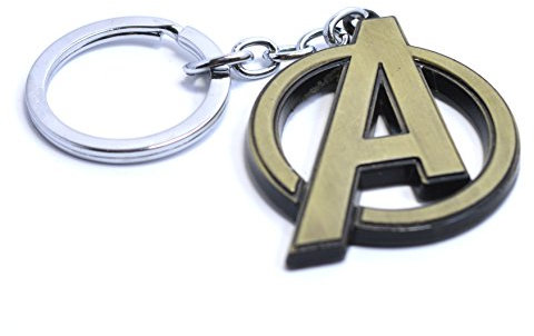 Beaux Bijoux The Avengers - Marvel Comics - A Logo Bronze Key Chain