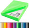 The Felt Store - Bastelfilz Filzzuschnitte in neonlimette aus synthetischem Filz 26 Stück