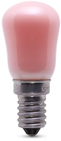 Pygmy - Bombilla (240 V, 15 W, E14), rosa.