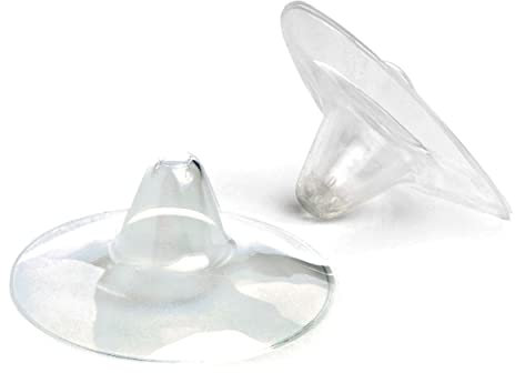 dBb Remond - Bouts de Sein en Silicone - Protection du Mamelon - Accessoires d'Allaitement - Fabriqués en France - Confort Optimal - Doux et Souples - Réutilisables - Sans BPA - Transparent - 4 Pièces
