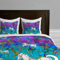 Deny Designs Aimee St. Hill Merry Go Runder Bettbezug für Doppelbett, Größe XL