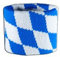 Flaggenfritze® Schweißband Deutschland Bayern ohne Wappen, 2er Set
