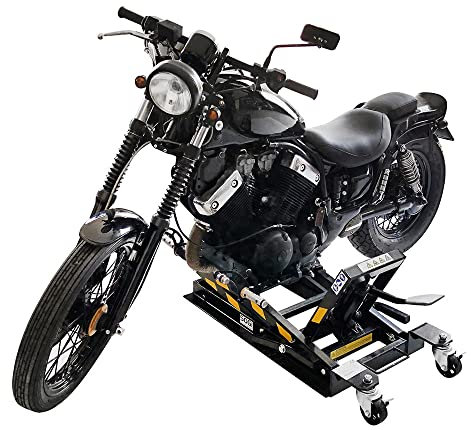 Sogi SL-50 - Elevador hidráulico para moto o quad, 680 kg, portátil (las instrucciones pueden no estar en español)