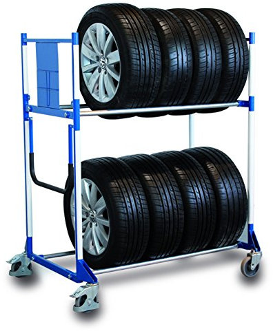 Kunststoffkantenschutz für Reifenregal wagen Felgenregal Reifenregal Reifenwagen
