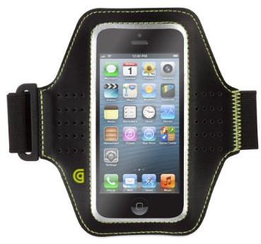 Griffin GB36033-2 Sportarmband - Active - Trainer - Apple iPhone 5/5S/5SE / iPod Touch (5th) - Schwarz