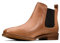 Clarks Femme Taylor Shine Bottes Chelsea, Tan Leather, 37.5 EU