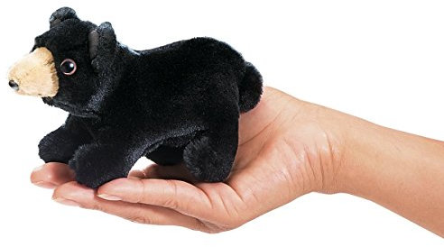 Folkmanis 2641 Mini Black Bear