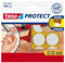 tesa Protect Filzgleiter, rund, Ø22mm, weiß, 12 Stück