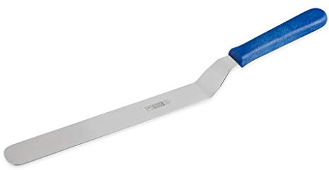 thermohauser Winkelpalette (Stahl), stumpf, blauer Kunststoffgriff, Nutzlänge Klinge 25 cm