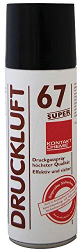 Unbekannt Kontakt Chemie 85309 Kontakt Chemie DRUCKLUFT 67 SUPER 33190-DE Druckluftspray nicht brennbar 200ml