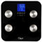 Ozeri Touch - Balance digitale 200kg maximum - Mesure le poids, les quantités de graisse, d'eau, de muscle et d'os - Fonction mémoire 8 profils