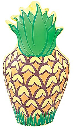 Bristol Novelty IJ032 Aufblasbare Ananas, Mehrfarbig, Einheitsgröße