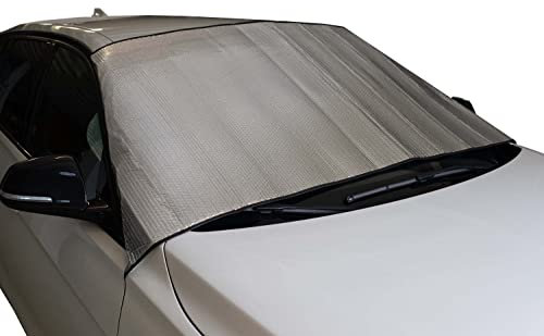 PETEX Premium Frontscheibenabdeckung 150x100 cm, geeignet mit geteilten Seitenscheiben