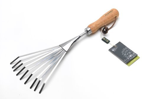 Secret Garden Burgon and Ball Strauchrechen aus Edelstahl