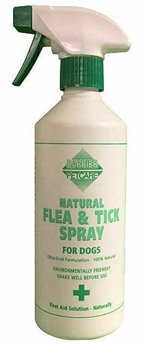 Barrier Natural Flea and Tick Spray, 400 ml, clear