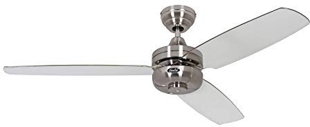 Unbekannt Deckenventilator, Night Flight BN-TR Flügel Acryl klar o. St.