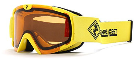 Two Bare Feet Nitro Junior Ski Snow Goggles (Yellow/Orange)