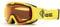 Two Bare Feet Nitro Junior Ski Snow Goggles (Yellow/Orange)