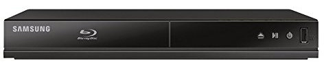 Samsung BD-J4500 Blu-Ray/DVD Player Super compact & Slim Multi codec, VCD 1.1 Playback, High Definition HDMI with Disc to USB Ripping , Quick Start etc.