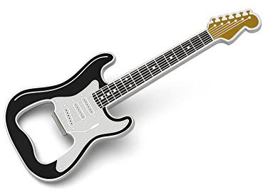 empireposter Gitarren - Guitar Classic Flaschenöffner mit Magnet - Größe ca. 4,2x11 cm