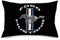 Buckle-Down Ford Mustang Tri-Bar Standard-Kissenbezug, Polyester, 20 x 30