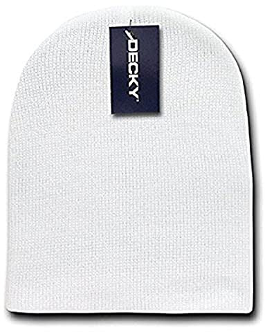 Decky Beanie, Herren, Beanie - Weiß, weiß, Nicht zutreffend