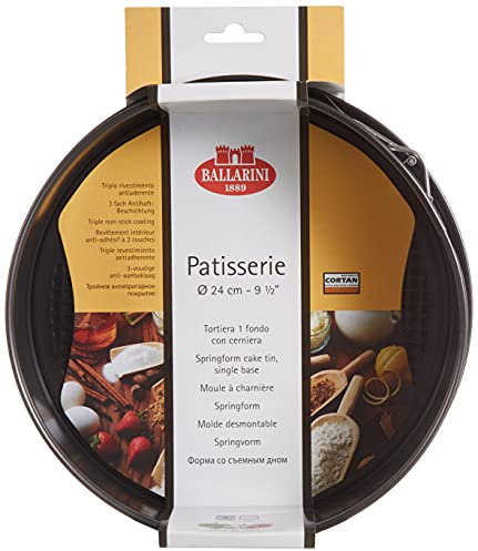 Ballarini 1AG150 Línea Patisserie Fondo Tortiera 1 con 24 cm Cremallera