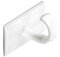 Securit Self Adhesive S6350 Cup Hooks (Pack of 4) (One Size) (White)