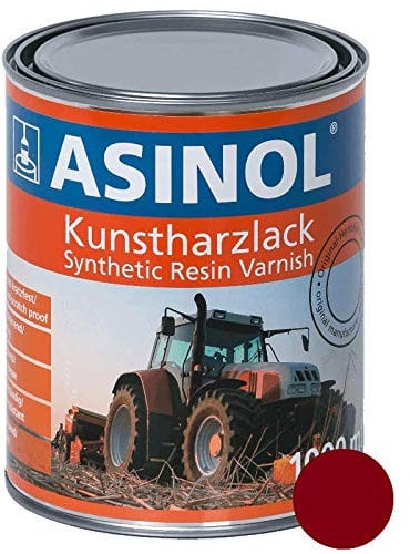 ASINOL IH IHC rot alt 1000 ml Kunstharzlack Farbe Lack 1l Liter Dose