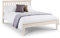 Julian Bowen Salerno Bed, Ivory, Double