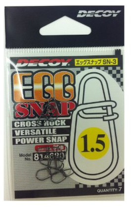 Decoy HYPOWER STAINLES STEEL CROSS ROCK VERSATILE POWER EGG SNAP SN-3